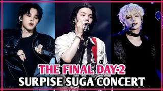 Jimin Tony Montana Performance at Suga Concert Day-2, Jungkook Sings Burn It, Taehyung Solo Concert!