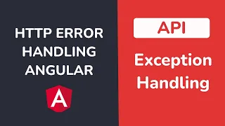 Exception Handling in Angular | How to handle API errors in angular