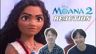 Reaction ตัวอย่างแรก Moana 2 | โคตรคาดหวัง โคตรอลังการ น่าดูมากกกกก