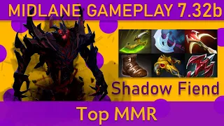 New Patch Shadow Fiend Mid Gameplay - Top MMR Dota 2