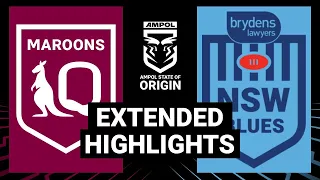 State of Origin 2020 | Game 3 | Extended Highlights | NRL