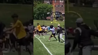 George Pickens INSANE catch at training camp…🔥 #shorts