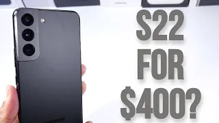 I Bought A Refurbished Samsung Galaxy S22 5G For $400! Best Deal Of The Year?