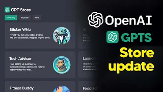 Open AI's NEW GPT Store UPDATE (10 Things To Know)