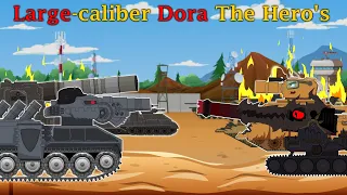мультикипротанки I Fighting with large-caliber Dora The Hero's Tank toon Rudra TV Cartoons tanks