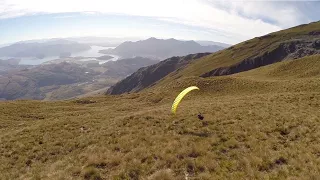 Skilful Speedflyer Skims Ground