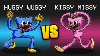 HUGGY WUGGY vs. KISSY MISSY Mod in Among Us...