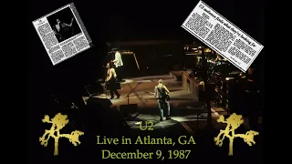U2 - Live In Atlanta, GA 1987-12-09 (NEW SOURCE)