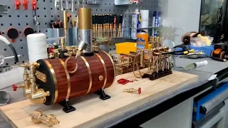 Steam Engine for Model Ship - EngineDIY
