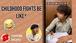 Childhood fights be like*😂 | Raj grover | #shorts