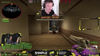 S1MPLE PLAYS FPL WITH ELECTRONIC // CSGO // 19.03.2019