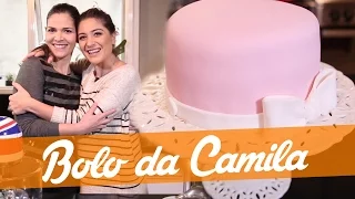 Bolo da Camila (com pasta americana) - Receita Bake Off Brasil