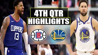 Golden State Warriors VS Los Angeles Clippers 4TH QTR  Feb 14, 2024 Highlights | NBA Season