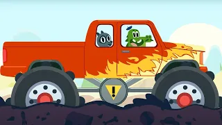 ТАЧКИ-ТАЧКИ - Полоса препятствий 🚑 Веселые мультфильмы для детей про машинки