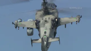 Ka-52 display at MAKS 2021 air show