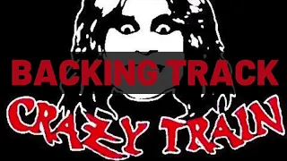 Crazy Train (Ozzy Osbourne) - Guitar Solo BACKING TRACK