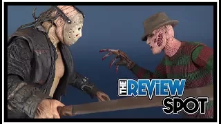 Comparing the NECA Nightmare on Elm Street Remake Freddy Vs Friday the 13th Remake Jason #HORROR