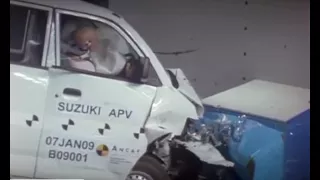 Suzuki APV 2007 ANCAP Crash Test (3 stars)