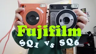 Comparing Fujifilm SQ1 vs. SQ6 with my new puppy and Winnie