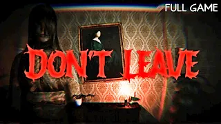 Don't Leave - Escape from this Scary House | Psychological Horror Game