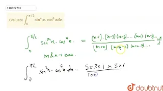 Evaluate `int _(0)^(pi//2) sin^(4) x. cos^(6) x dx`.