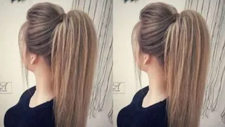 خطوات تسريحة شعر كتير حلوة وسهلة للافراح خطوة بخطوة 😍😍 تعلم تساريح الشعر 🤩🤩Hairstyle