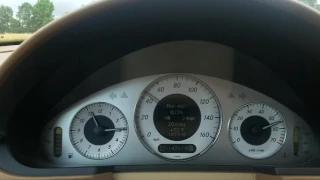 2007 Mercedes-Benz E350 W211 Acceleration 0-100 km/h 0-60 MPH