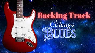 Slow Chicago Blues Style Backing Track in A