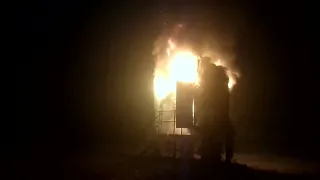 HIT REPORT! - ALF ‘WOLF BRIGADE’ DESTROYS A HUNTING CABIN WITH ARSON