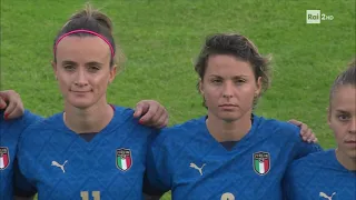 Women's World Cup qualification. Italy - Croatia (22/10/2021)
