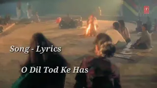 O Dil Tod Ke Hasti Ho Mera Lyrics song "Bewafaa Sanam full Lyrics Song" super hit song