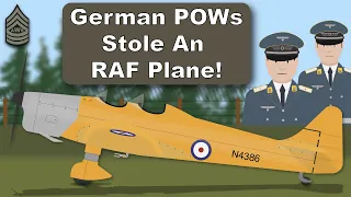 When German POWs Stole An RAF Plane To Escape! Heinz Schnabel and Harry Wappler