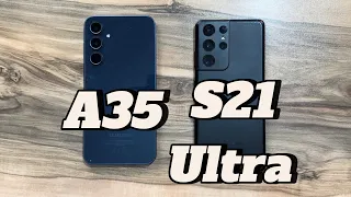 Samsung Galaxy A35 vs Samsung Galaxy S21 Ultra