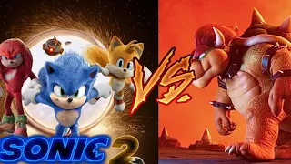 Team Sonic vs Bowser