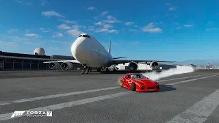 Forza 7 - Drift Com O Hoonigan Mazda RX-7 Twerkstallion - Aeroporto Em Mojave, EUA