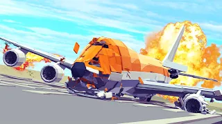 Satisfying Airplane Crashes #9 😱 Besiege