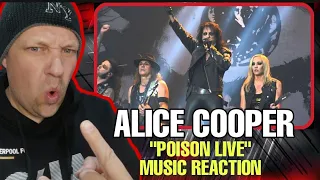 Alice Cooper Reaction | POISON ( LIVE )  | UK REACTOR | REACTION |