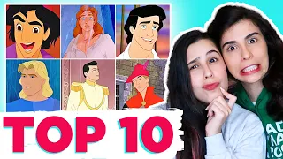 RANQUEANDO OS PRÍNCIPES DA DISNEY! Ft Jessica Ballut