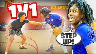 WE WENT AT IT! I PLAYED 1V1 AGAINST NORTH CAROLINA COMMIT IAN JACKSON!