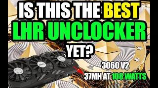 BEST LHR UNLOCKER SO FAR!!! | LOLMINER 1.47 3060 Hashrates