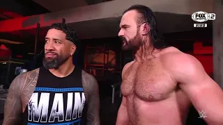 Drew Mcintyre Confronta Jey Uso no Backstage - WWE Raw 11/9/2023