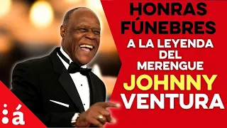 Honras fúnebres a Johnny Ventura