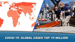 COVID-19: Global Cases Top 19 Million | Indus News | Indus News Bulletin