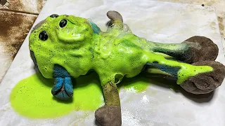 Cleaning Stuffed Animals |I clean a muddy stuffed Monkey Satisfying ASMR