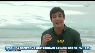 Pesquisa comprova que tsunami varreu o Brasil em 1755