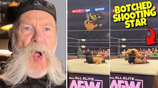 Dutch Mantell on Sammy Guevara's Botched Shooting Star Press | Breaking Jeff Hardy's Nose