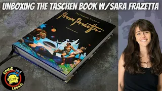 Fantastic Worlds of Frank Frazetta Taschen Book w/guest SARA FRAZETTA !