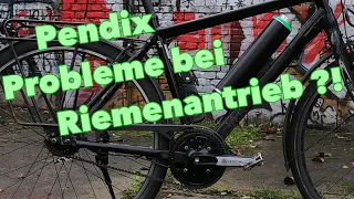 Pendix eDrive :  Probleme bei Riemen Antrieb?! / Gates Carbon Drive / Continental