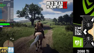 Red Dead Redemption 2 4K Ultra Settings DX12 | RTX 2080 Ti | i9 9900K 5.1GHz