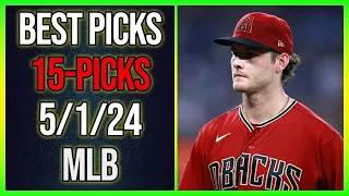 FREE MLB Picks Today 5/1/24 - All GAMES Best Picks!